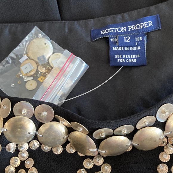 Boston Proper LAVISHED EMBELLISHED SKIRT  Never Worn  NWT - Picture 12 of 14